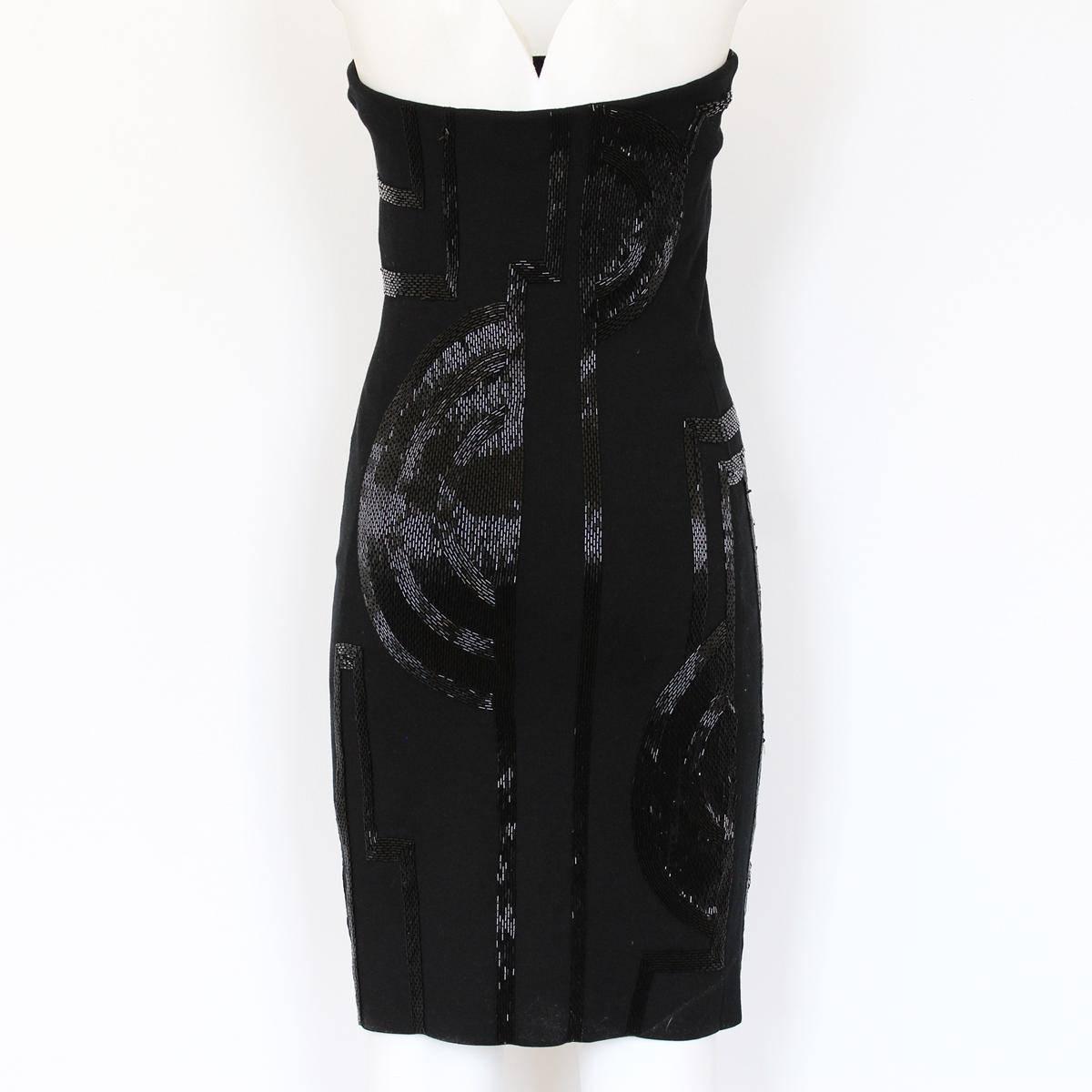 Super chic Ralph Lauren dress
Silk blend (82%)
Black color
Black jais decorations
Stretch
Silk lining
Total lenght cm 75 (29.5 inches)
Worldwide express shipping included in the price !