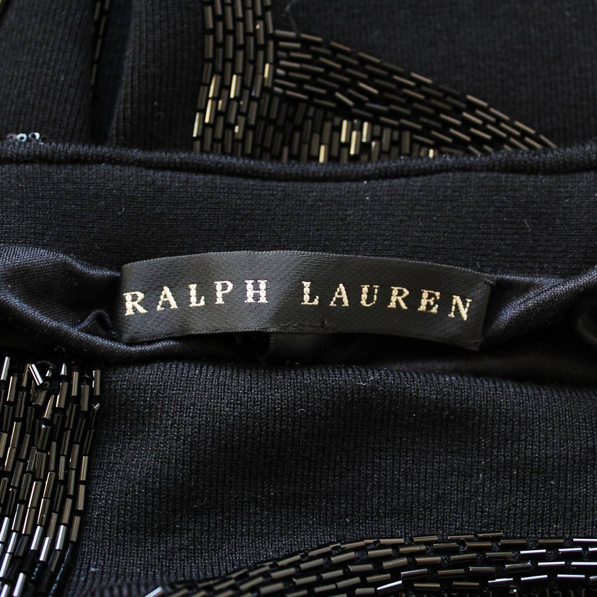 Women's Ralph Lauren Jais and Silk Dress M