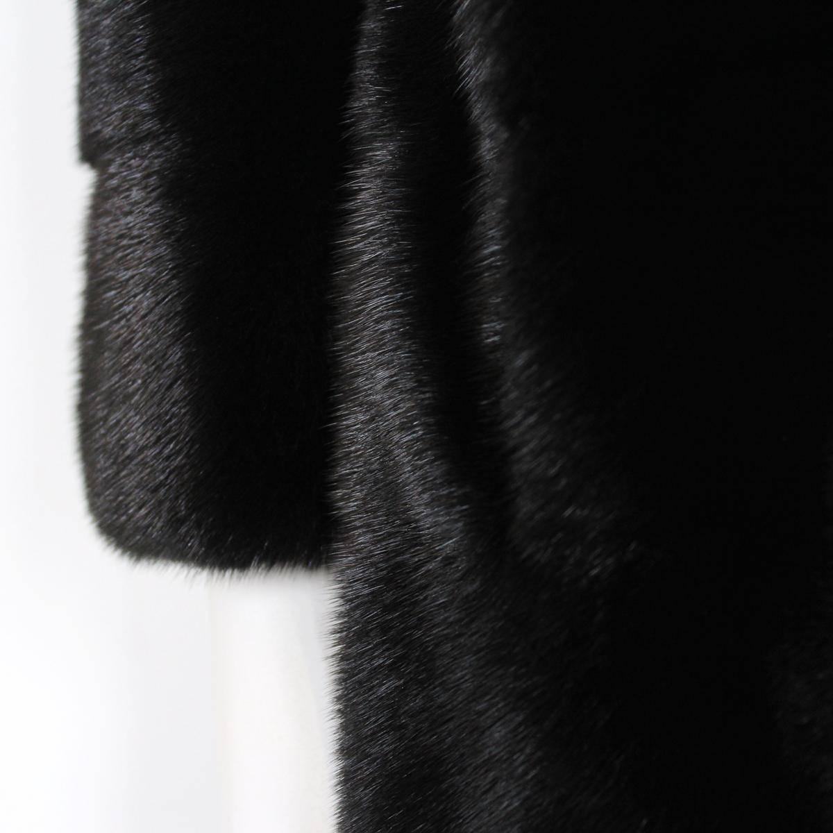 Ultimate Luxury Collection Mink Fur Coat 42 In New Condition In Gazzaniga (BG), IT