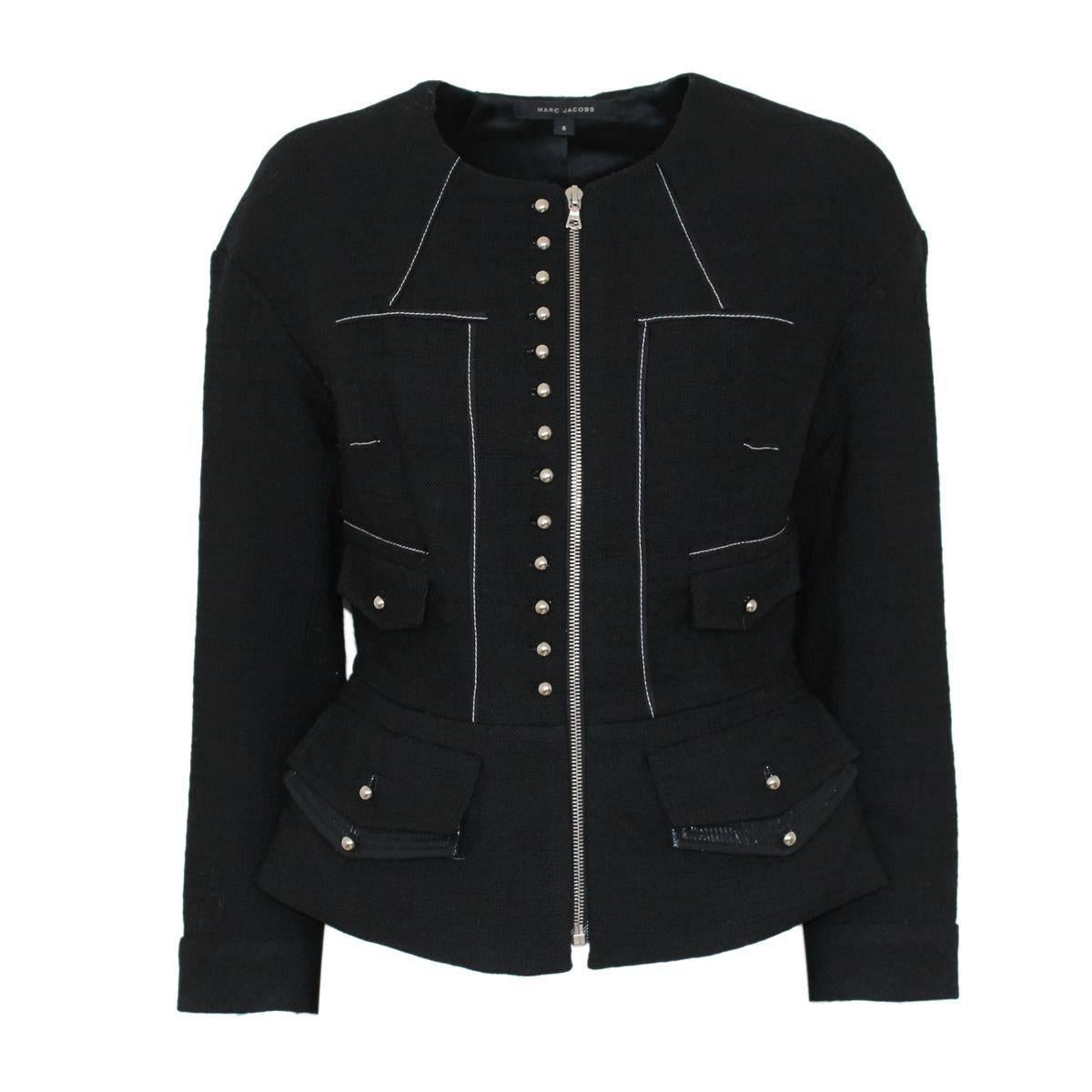 Marc Jacobs Wool and Studs Jacket 6
