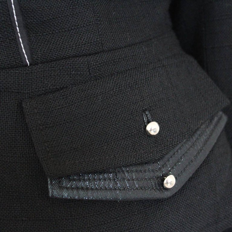 Marc Jacobs Wool and Studs Jacket 6 For Sale at 1stDibs