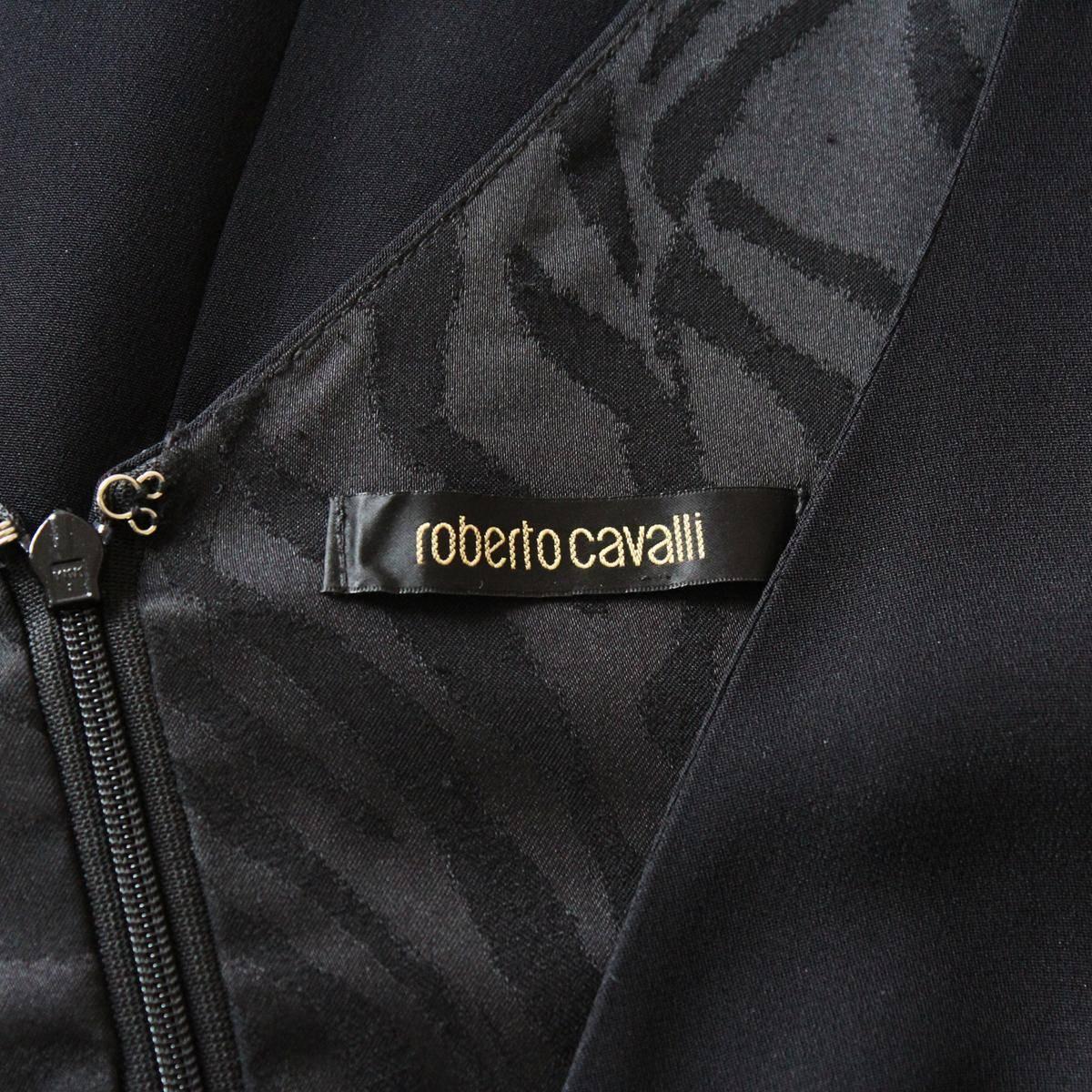 Roberto Cavalli Black Jewel Dress IT 40 1