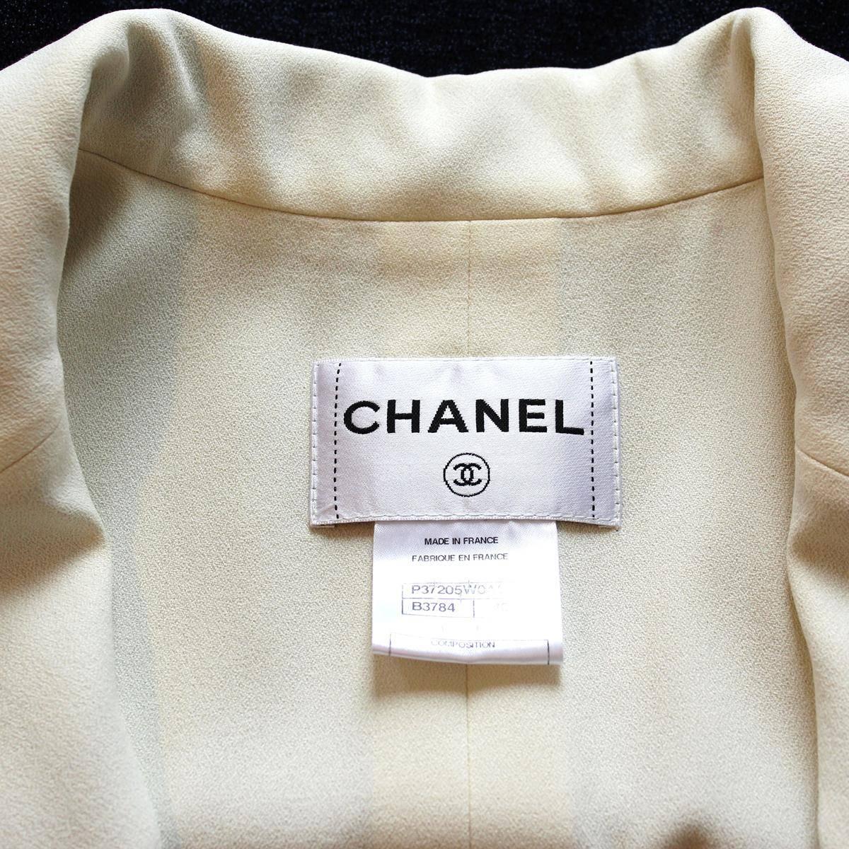 Women's Chanel Blue Metal color Jacket  
