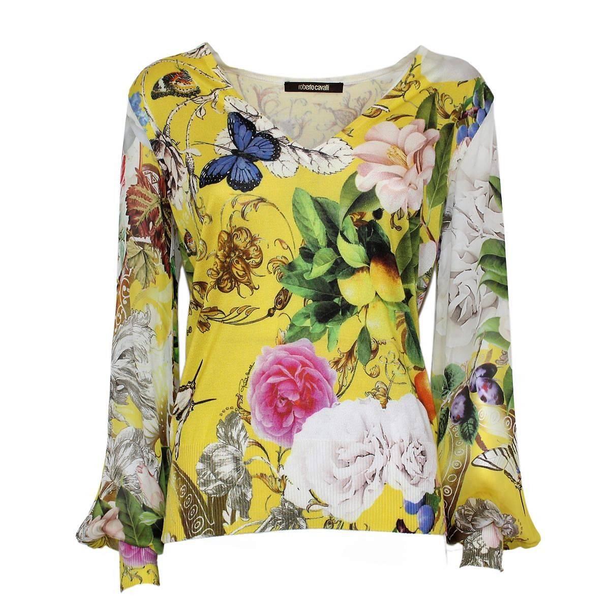 Roberto Cavalli Floral Shirt  