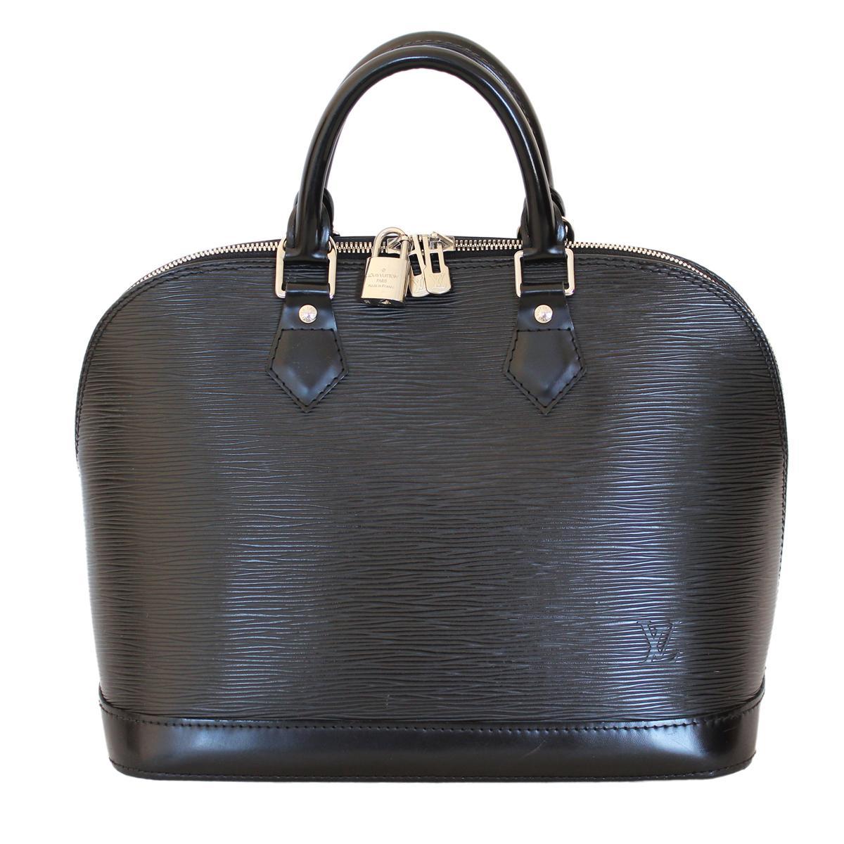 Louis Vuitton Alma PM Epi Bag