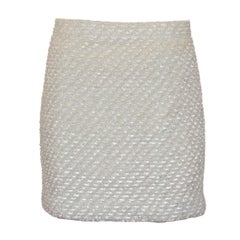 Chanel Bouclé Skirt 40