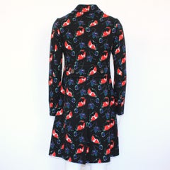 2014 Miu Miu Floral Wool Coat