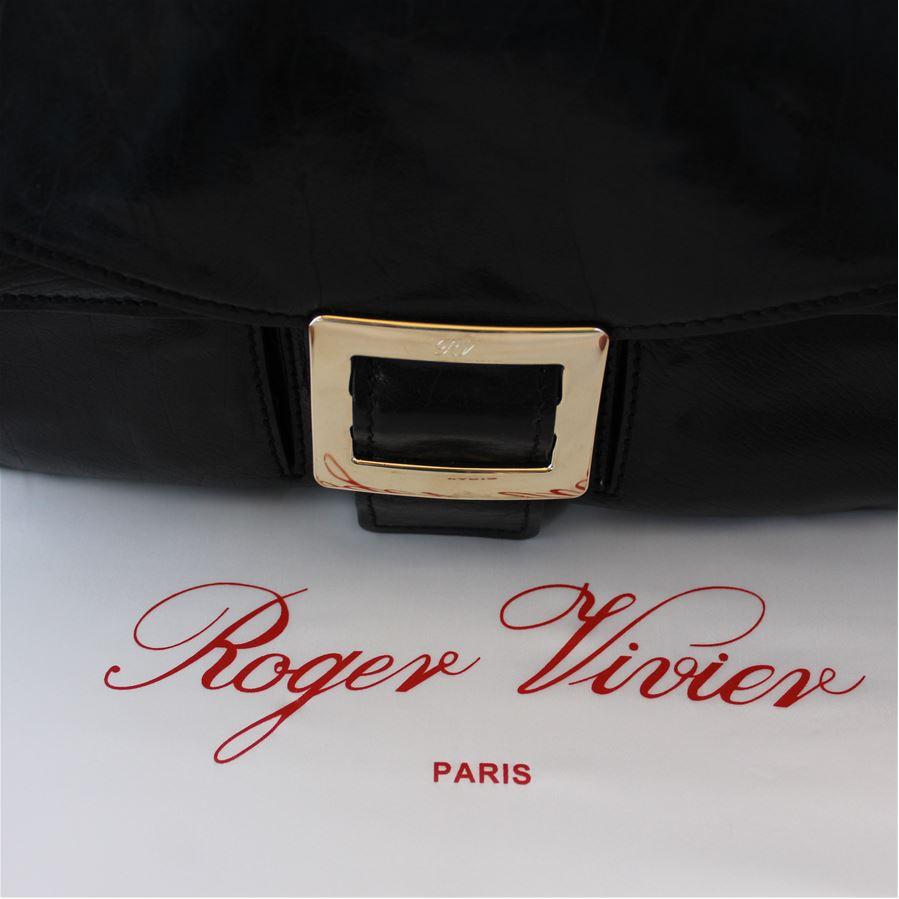 Roger Vivier Black Leather Bag 2