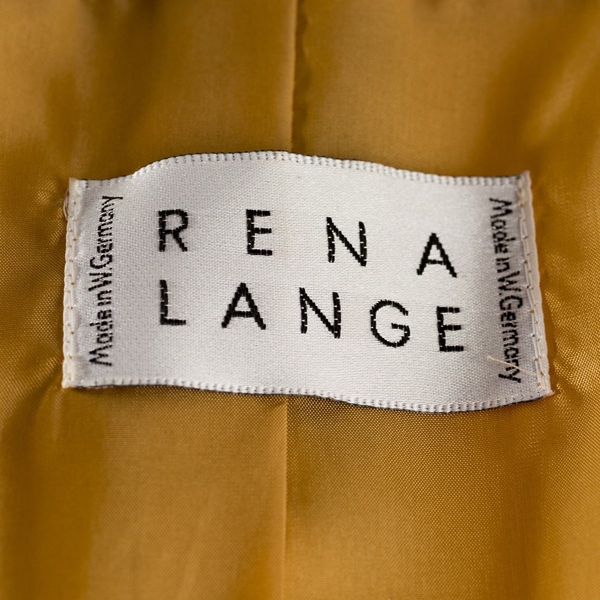 Women's Rena Lange Yellow Damask Jacket