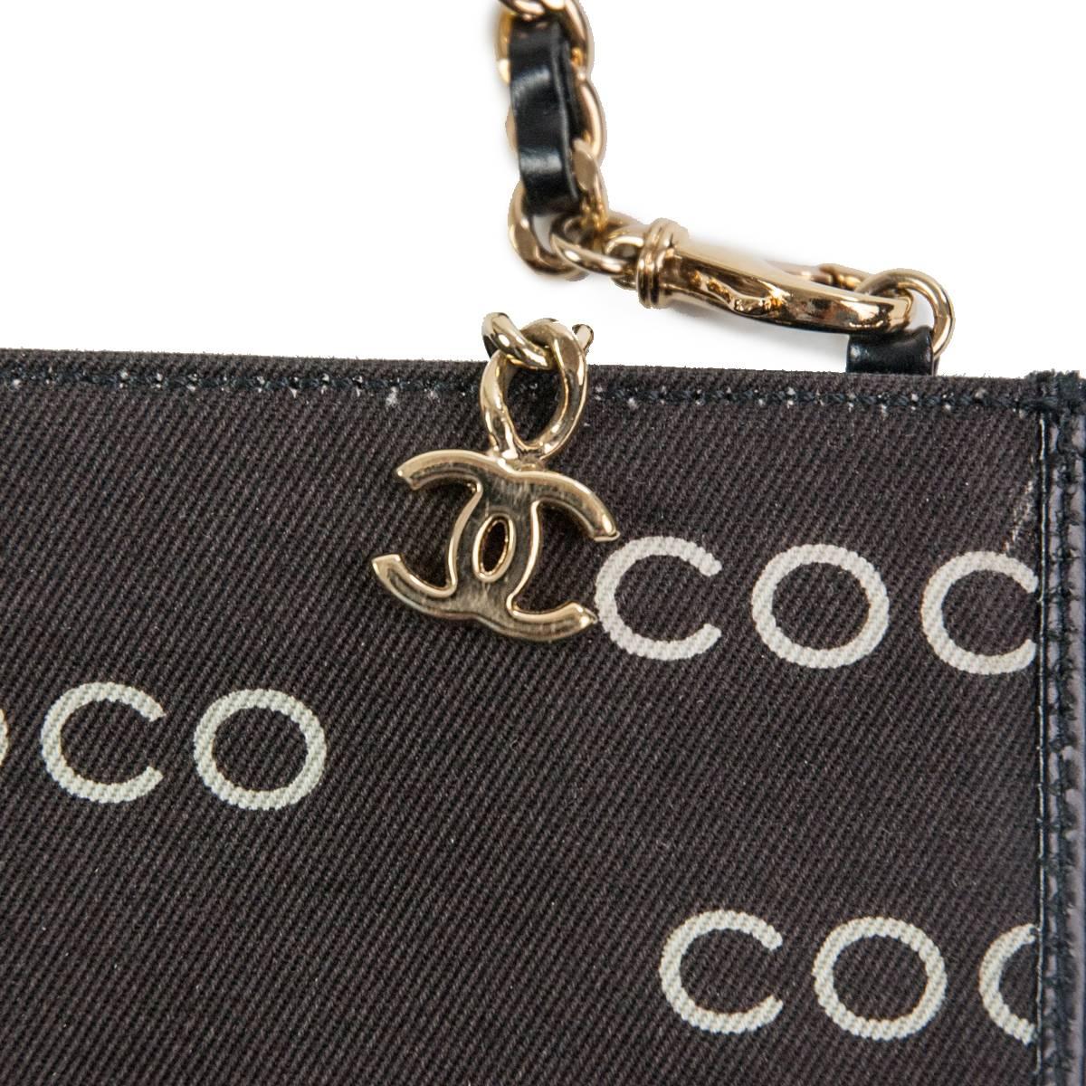 chanel textile bag