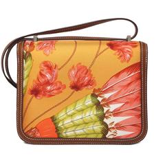 Constance BRAZIL Mini 18cm Natural Barenia & Mangue Silk Palladium Hardware