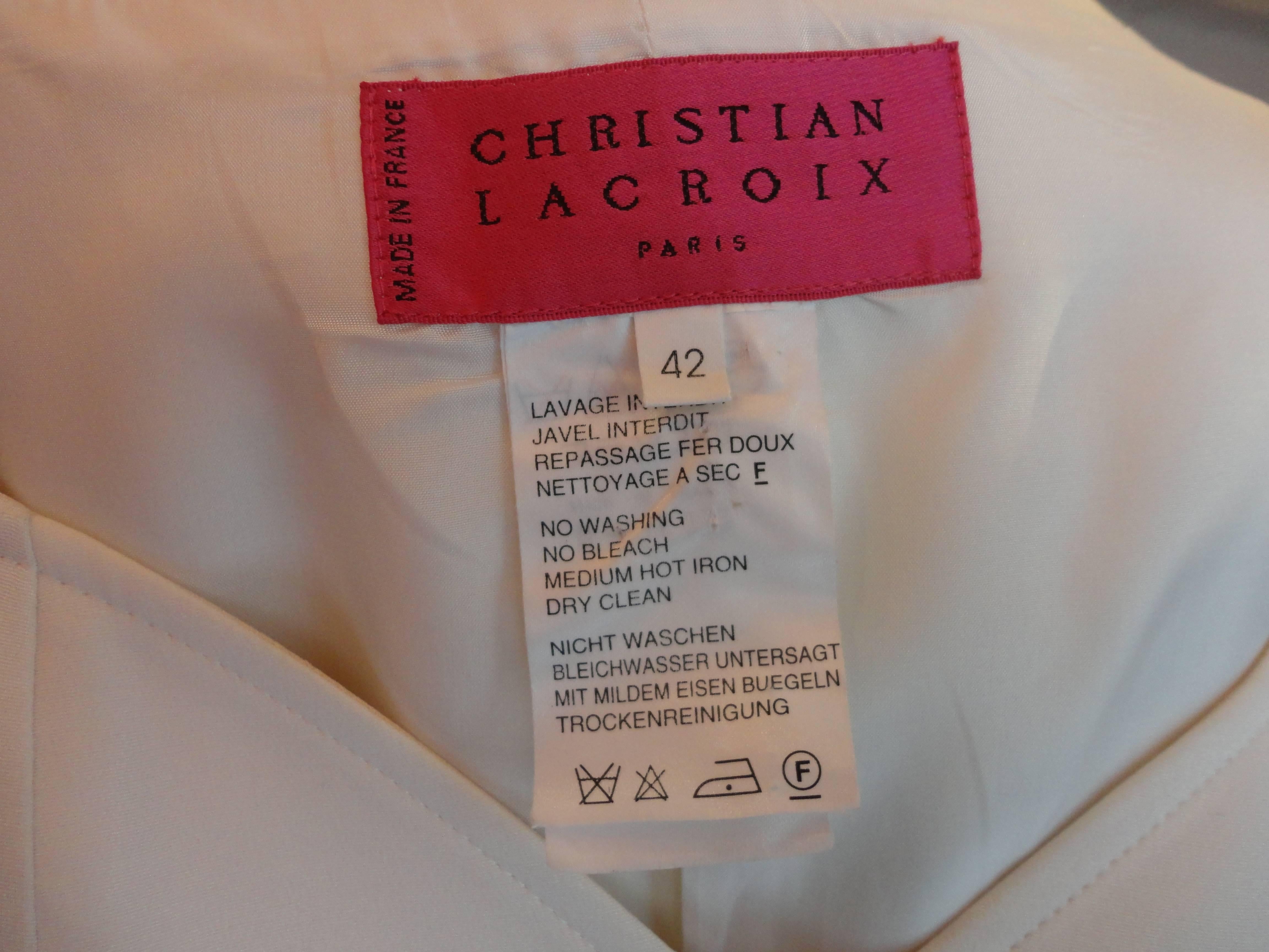 Women's Christian Lacroix Bustier Jacket