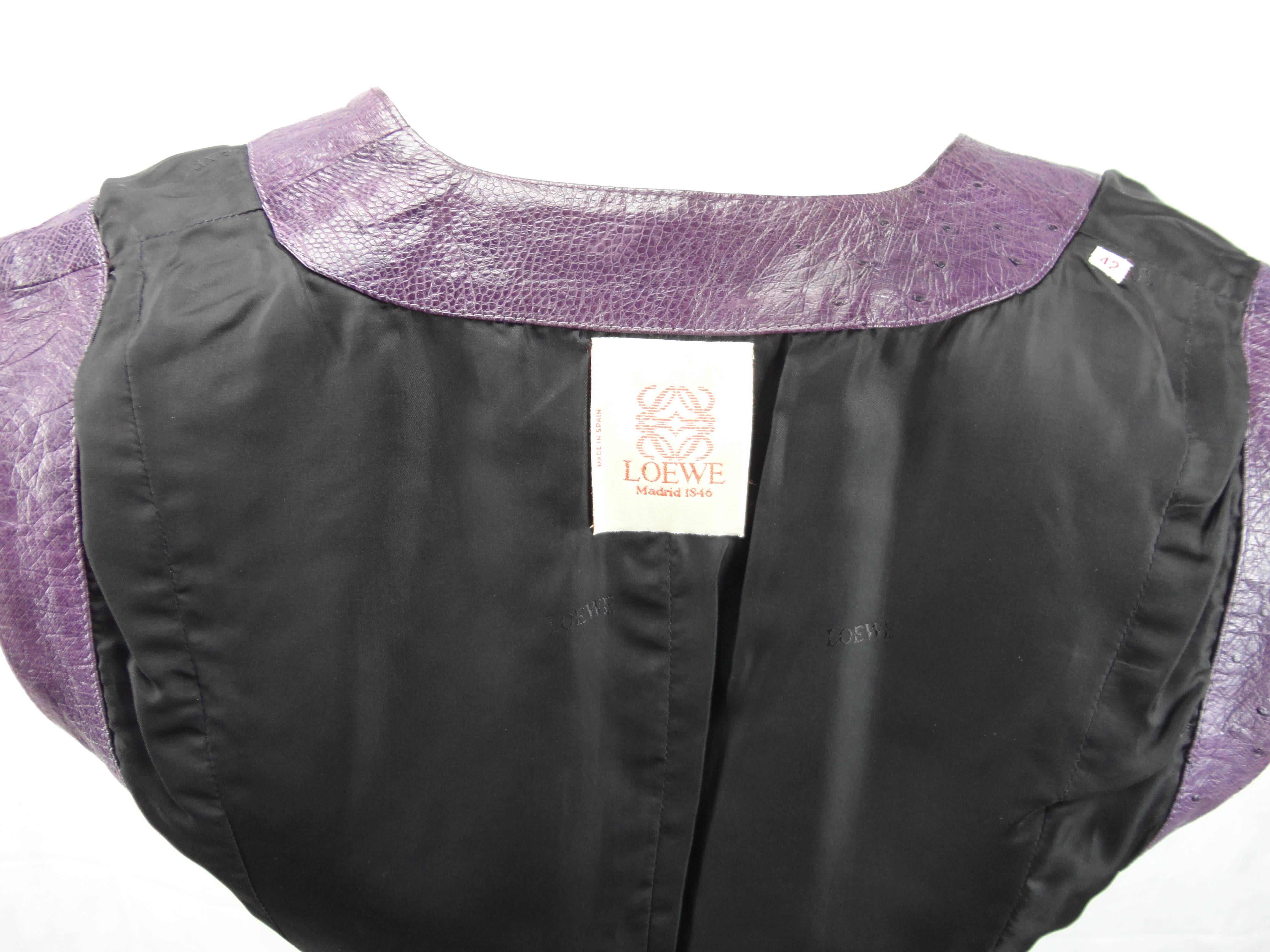 Women's or Men's Loewe Real Ostrich Vest
