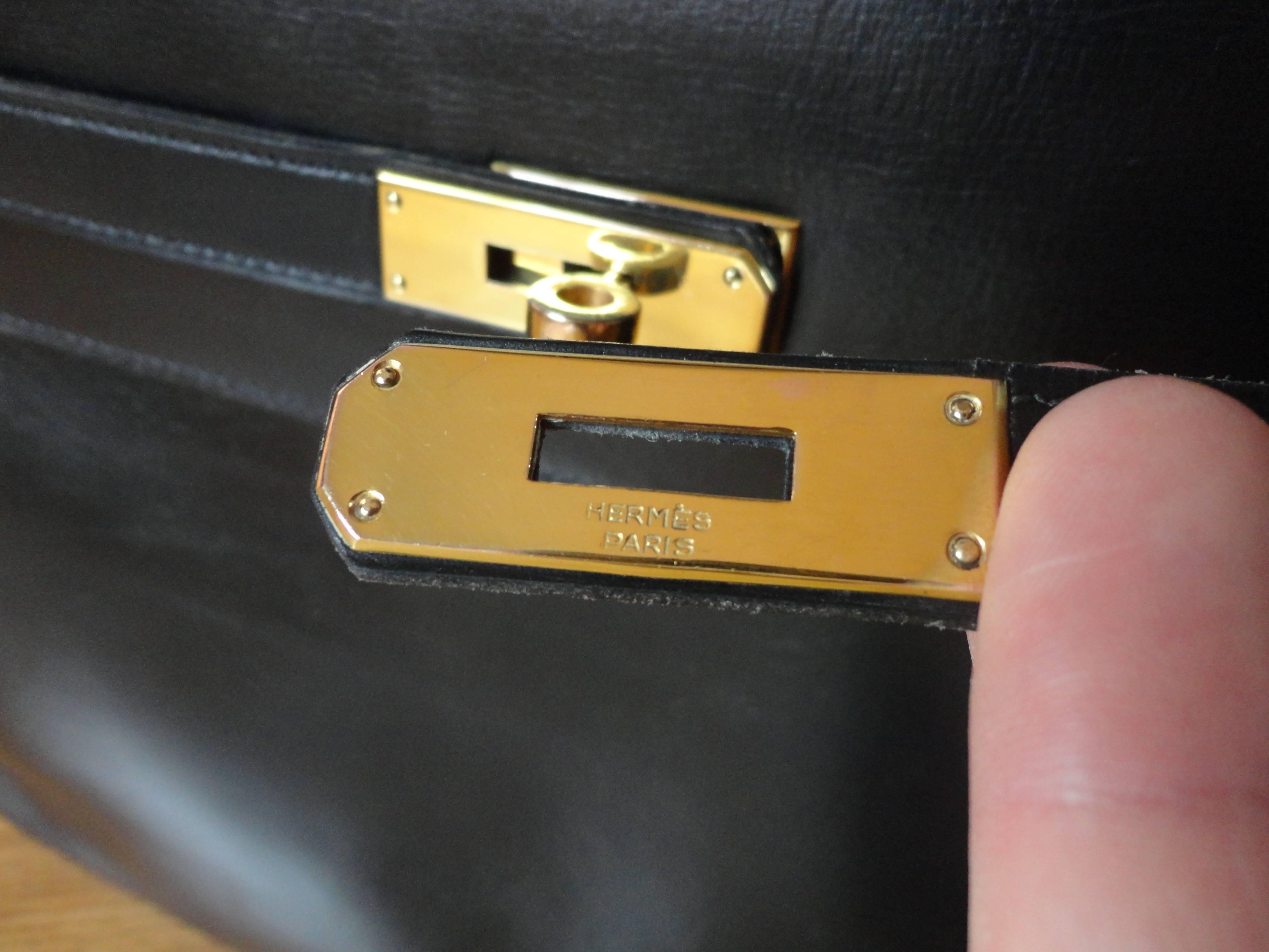 Hermes Kelly 32 Box circa 1959´s In Excellent Condition In Lisbon, PT