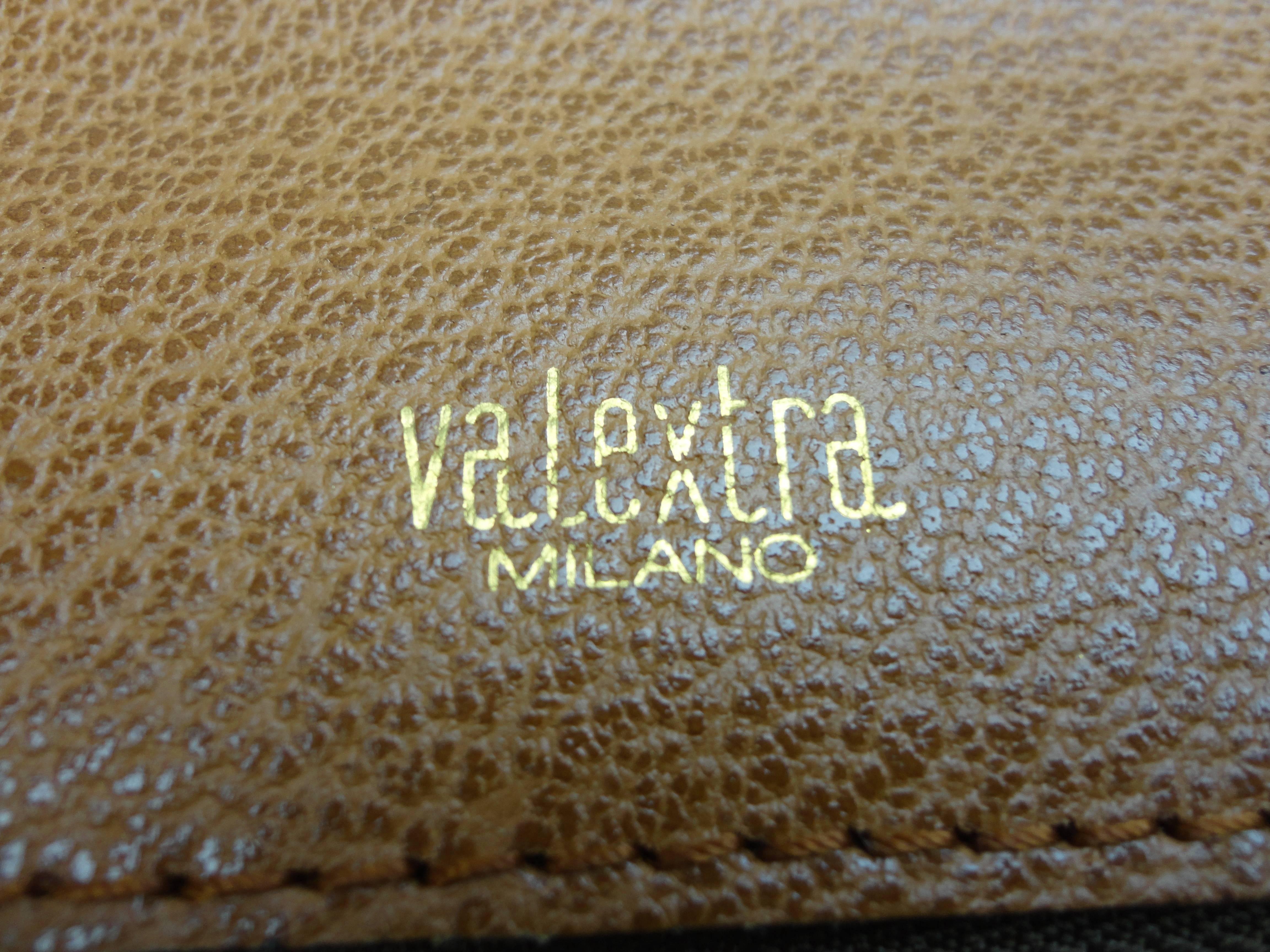 Women's or Men's Valextra Three Gusset Briefcase