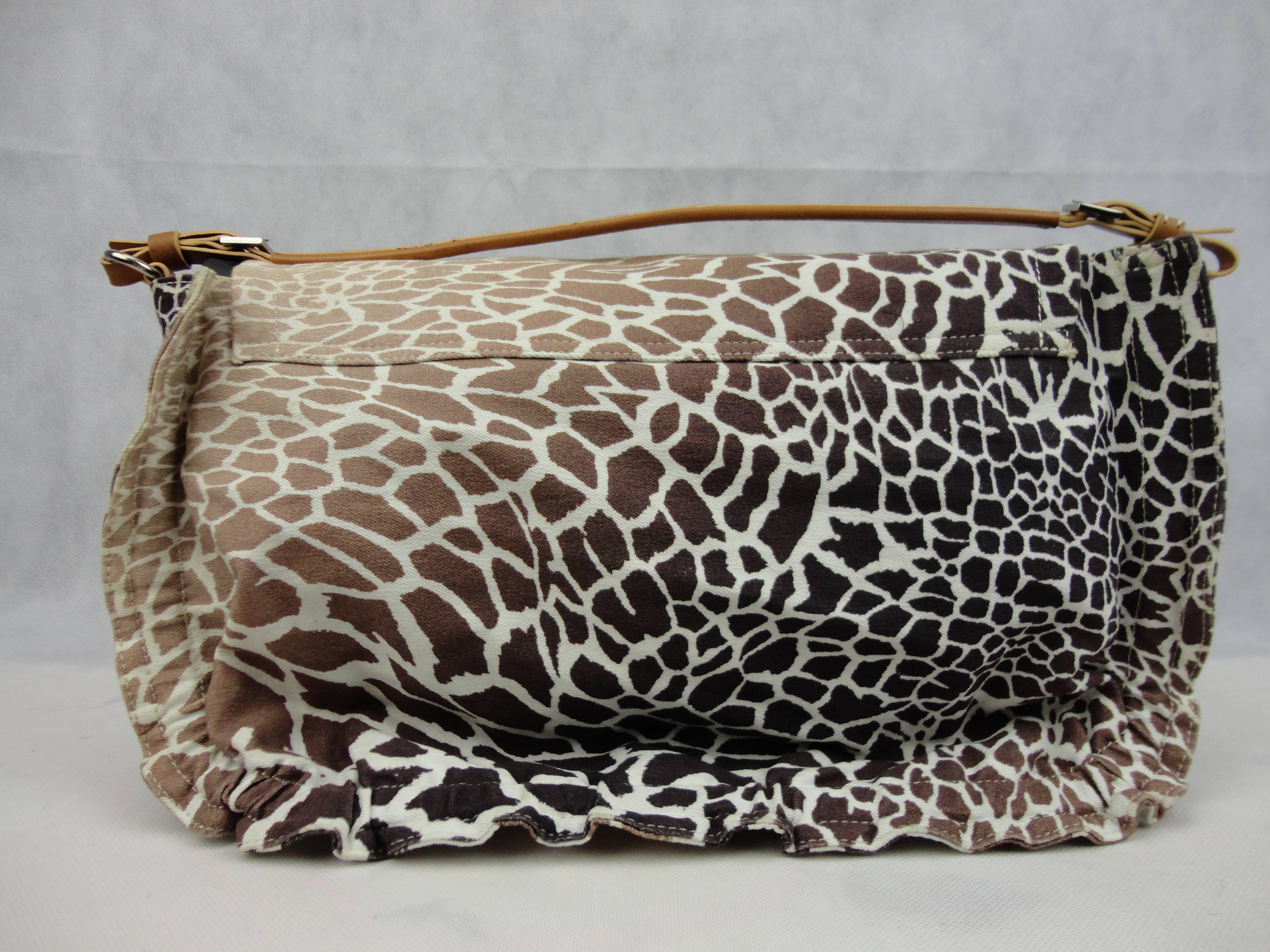 Just Cavalli Leopard Print Shoulder Bag 1