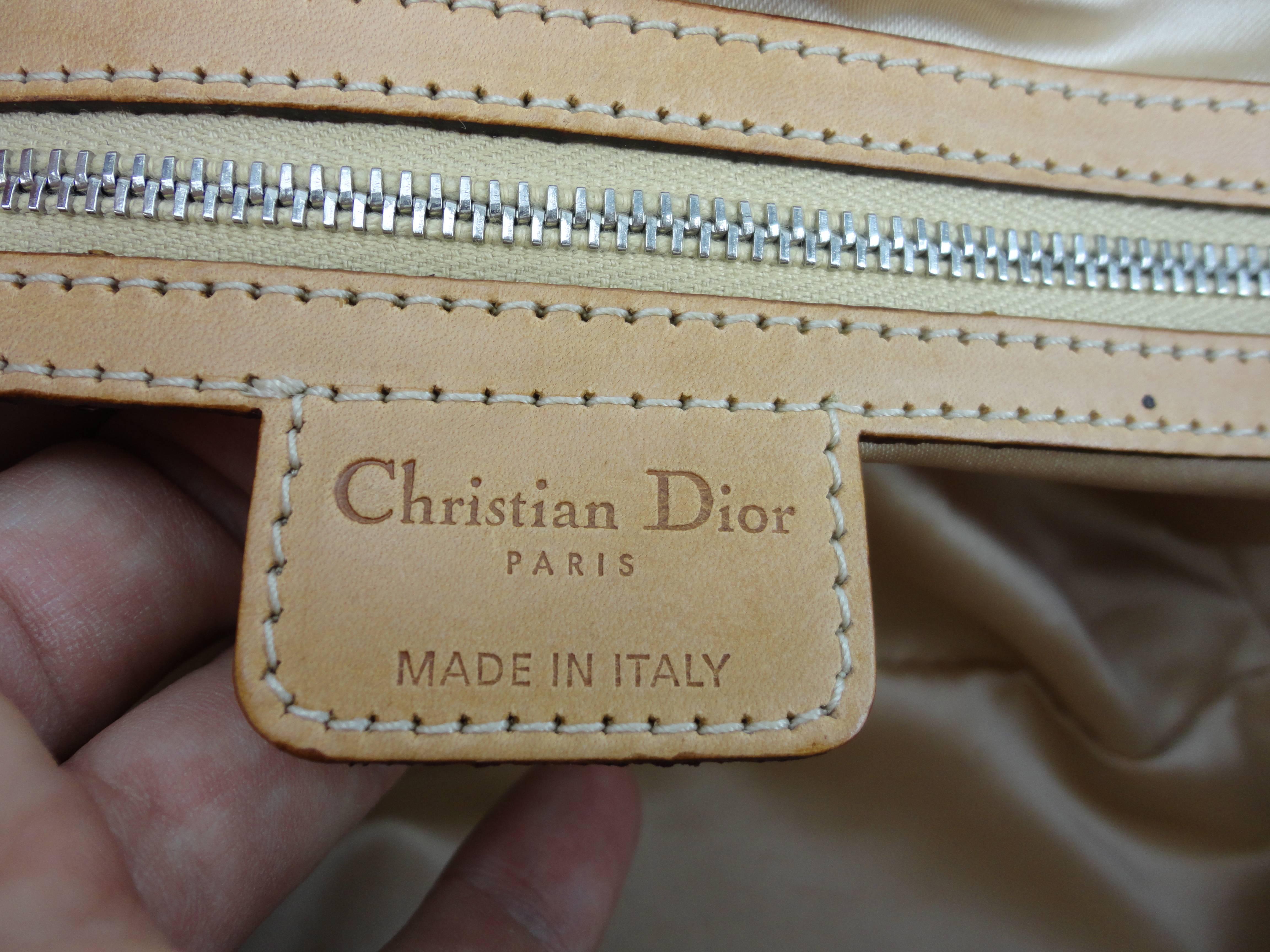 Christian Dior Monogram Romantic Trotter Flap Bag 3