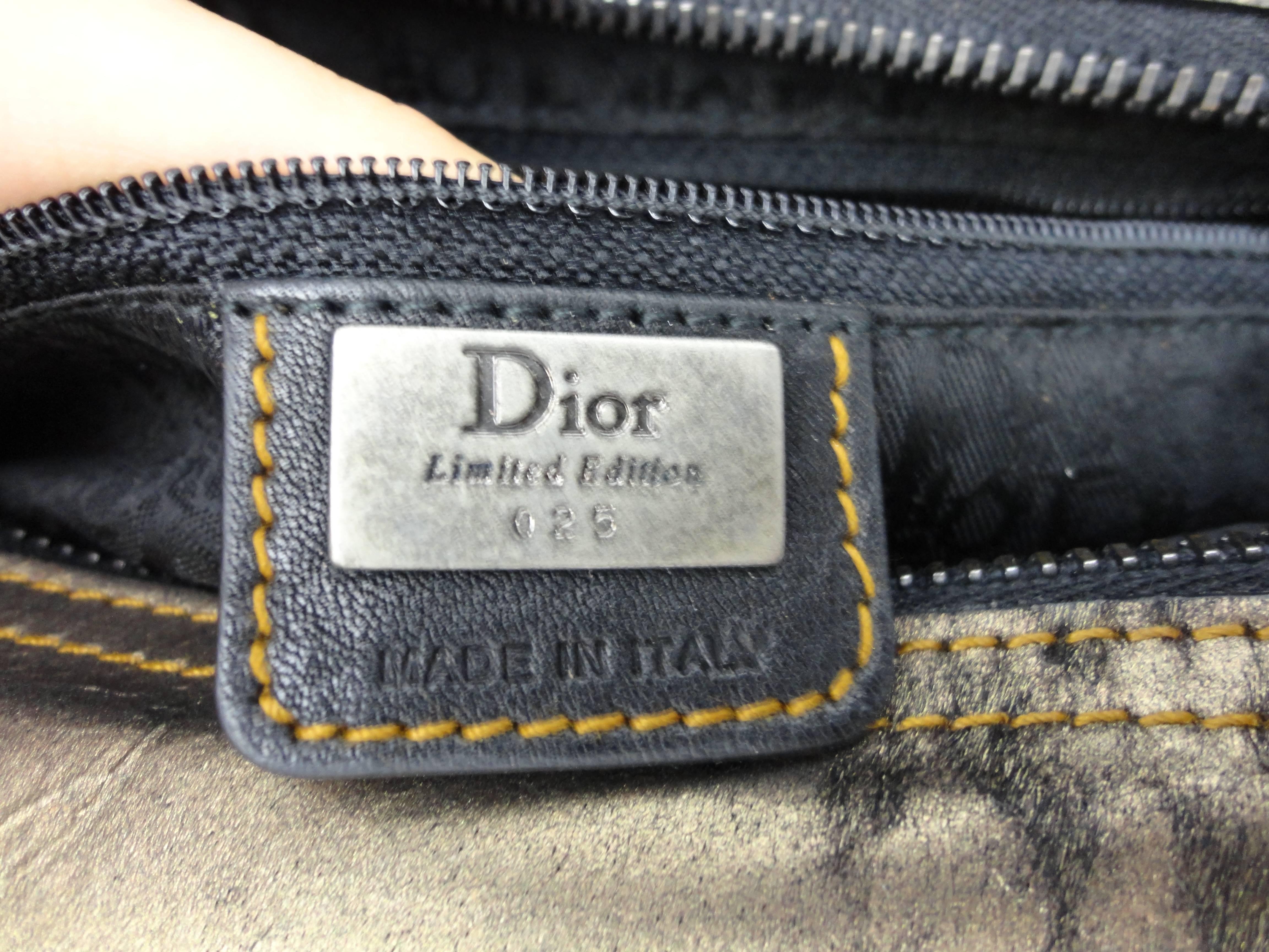 Christian Dior Gaucho Double Saddle Bag In Excellent Condition In Lisbon, PT