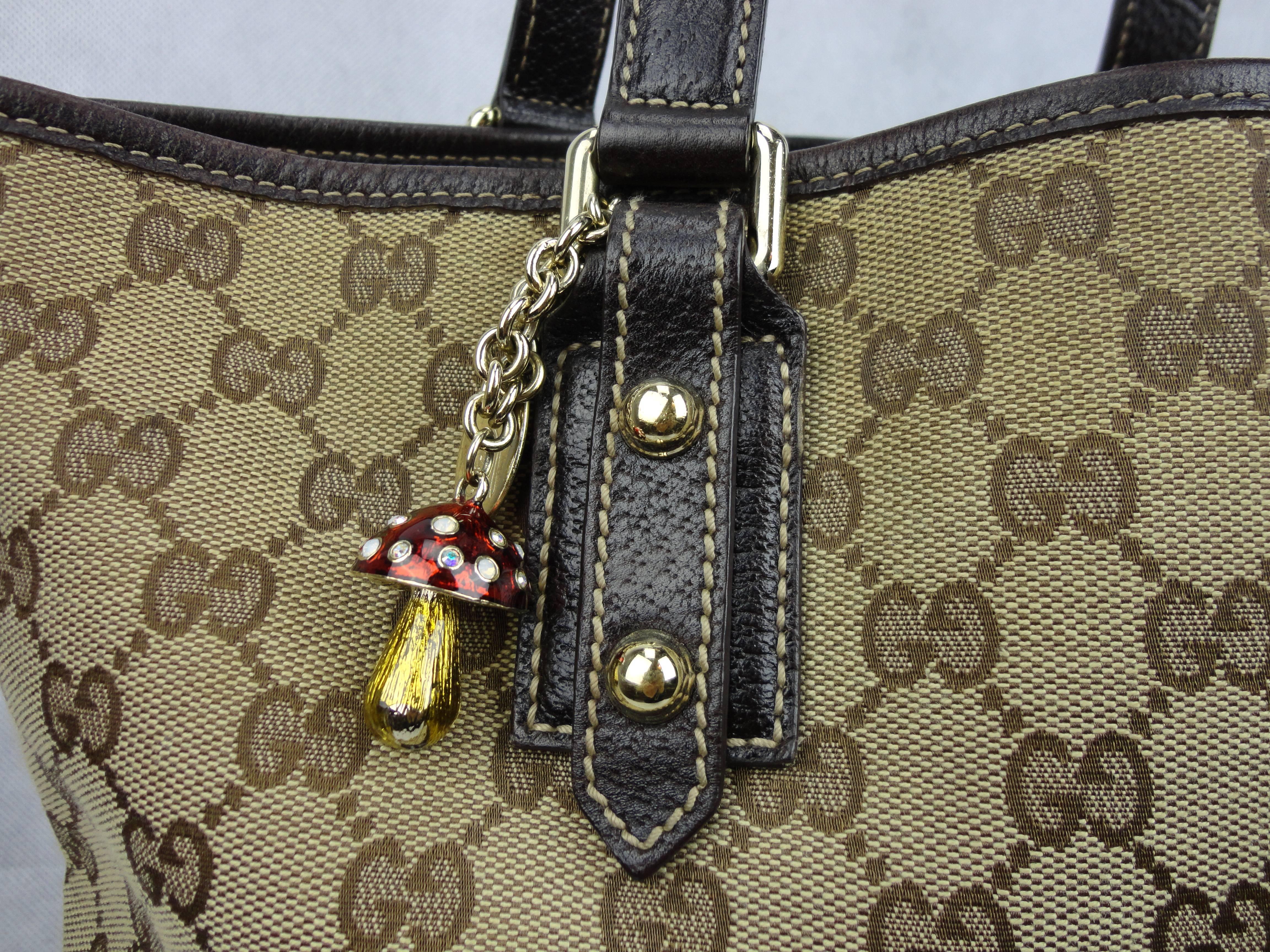 gucci mushroom tote