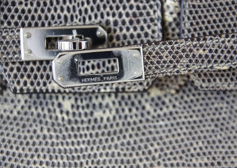 Hermès Birkin 25 Ombre Lizard Palladium Hardware - Very Rare – ZAK