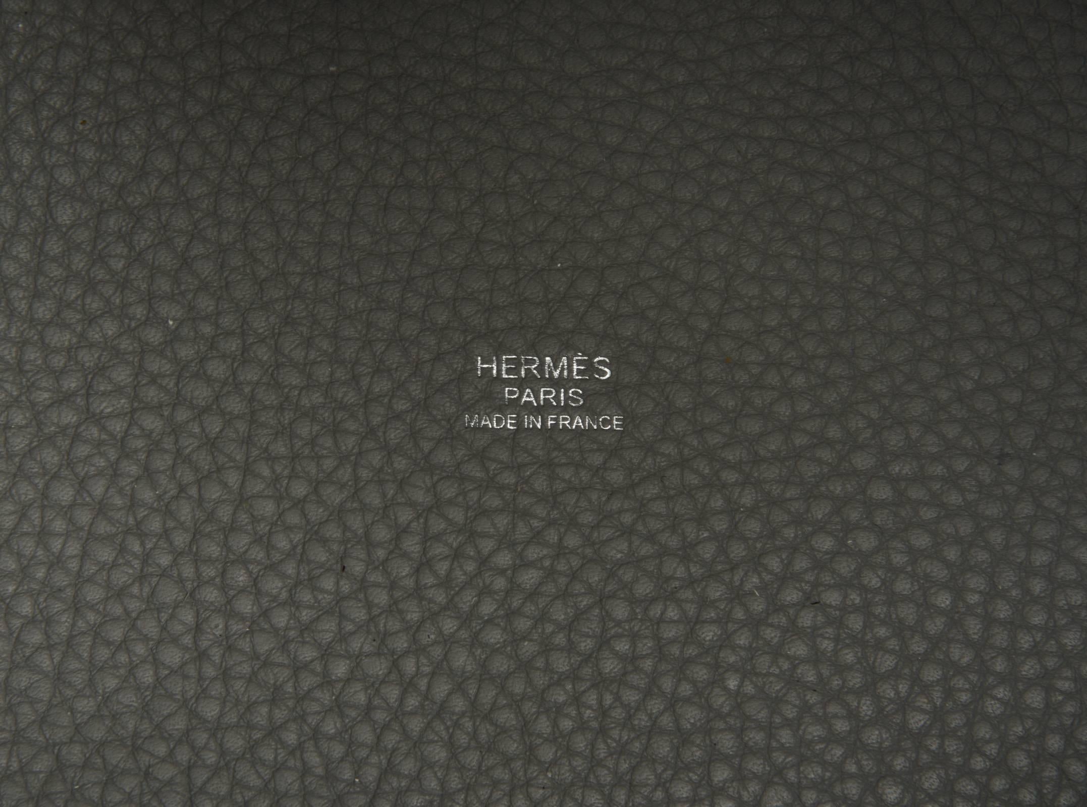 Women's Hermes Picotin Lock Touch Bag 18cm Gris Mouette Blue Agate Limited Edition New