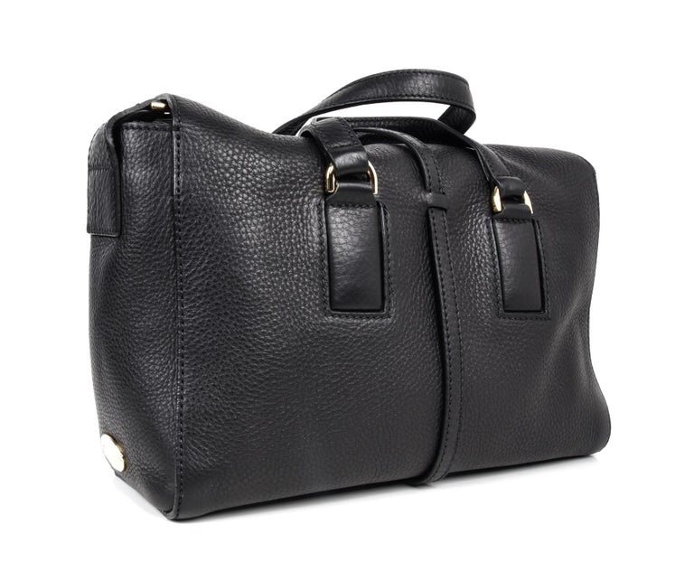 Mulberry Bag Small Black Leather w/ Shoulder Strap New For Sale at 1stdibs
