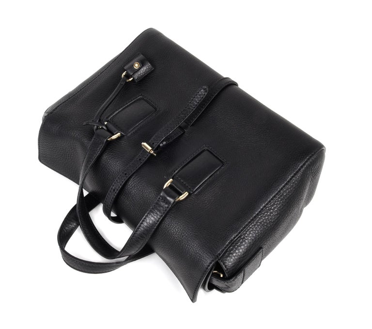Mulberry Bag Small Black Leather w/ Shoulder Strap New For Sale at 1stdibs