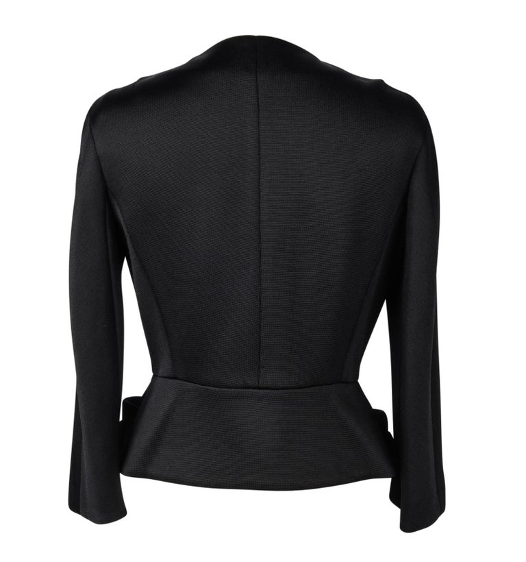 Christian Dior Jacket Black Double Breasted 8 New at 1stDibs | dior ...