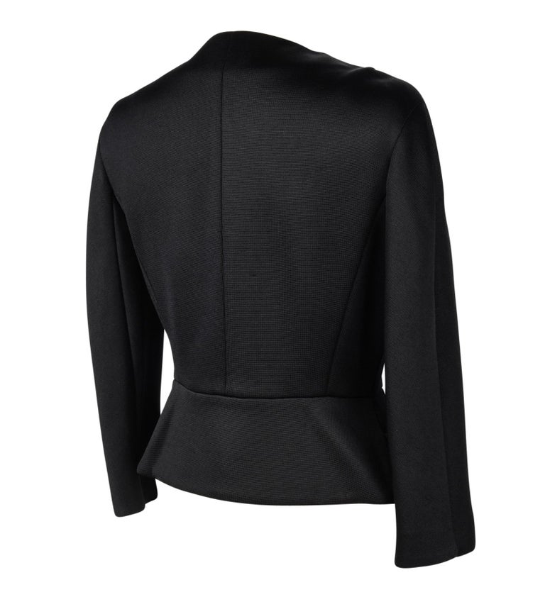 Christian Dior Jacket Black Double Breasted 8 New at 1stDibs | dior ...