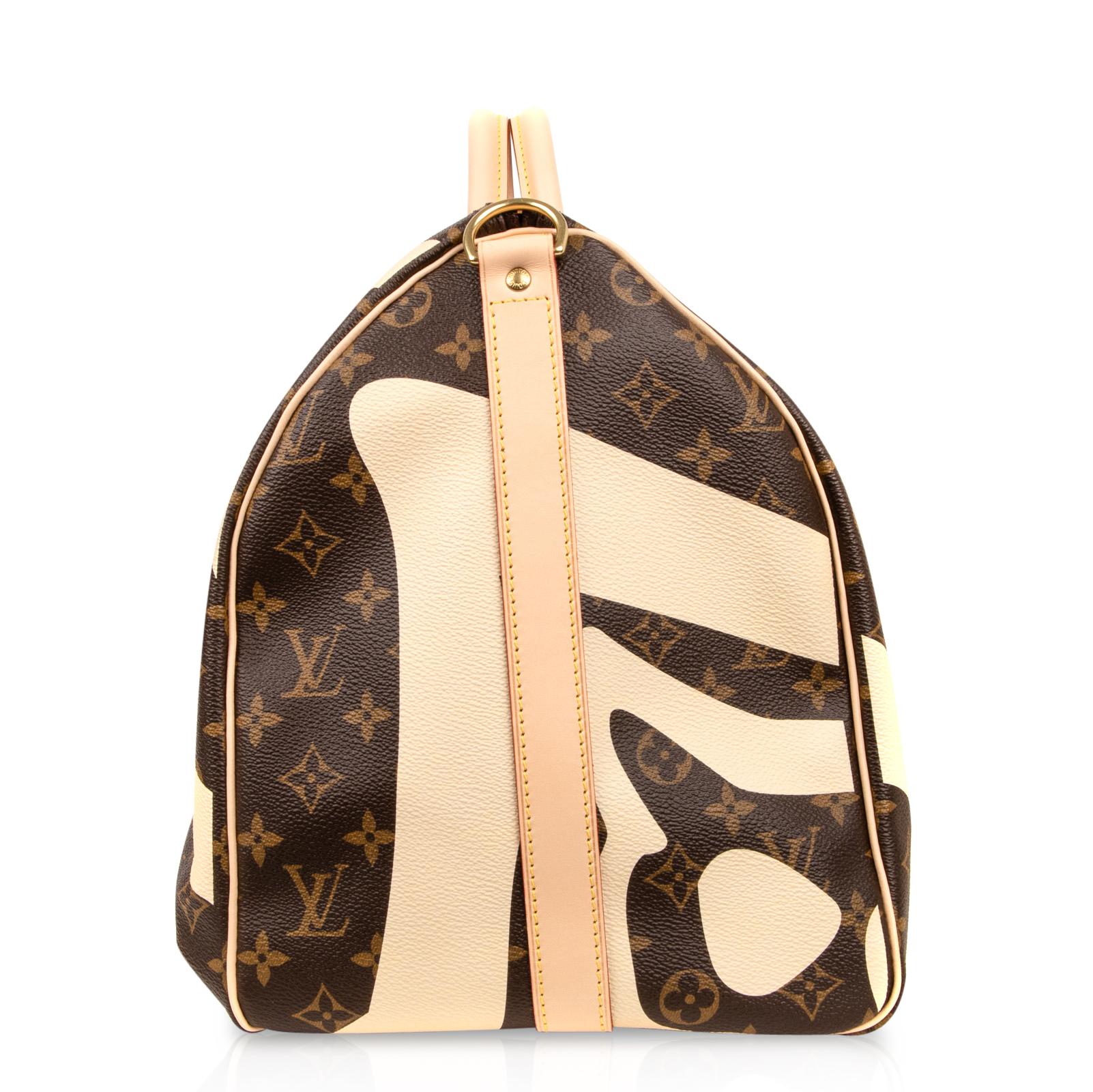 Louis Vuitton Bag Monogram Keepall Bandouliere Saint Barth Limited Edition 50 1