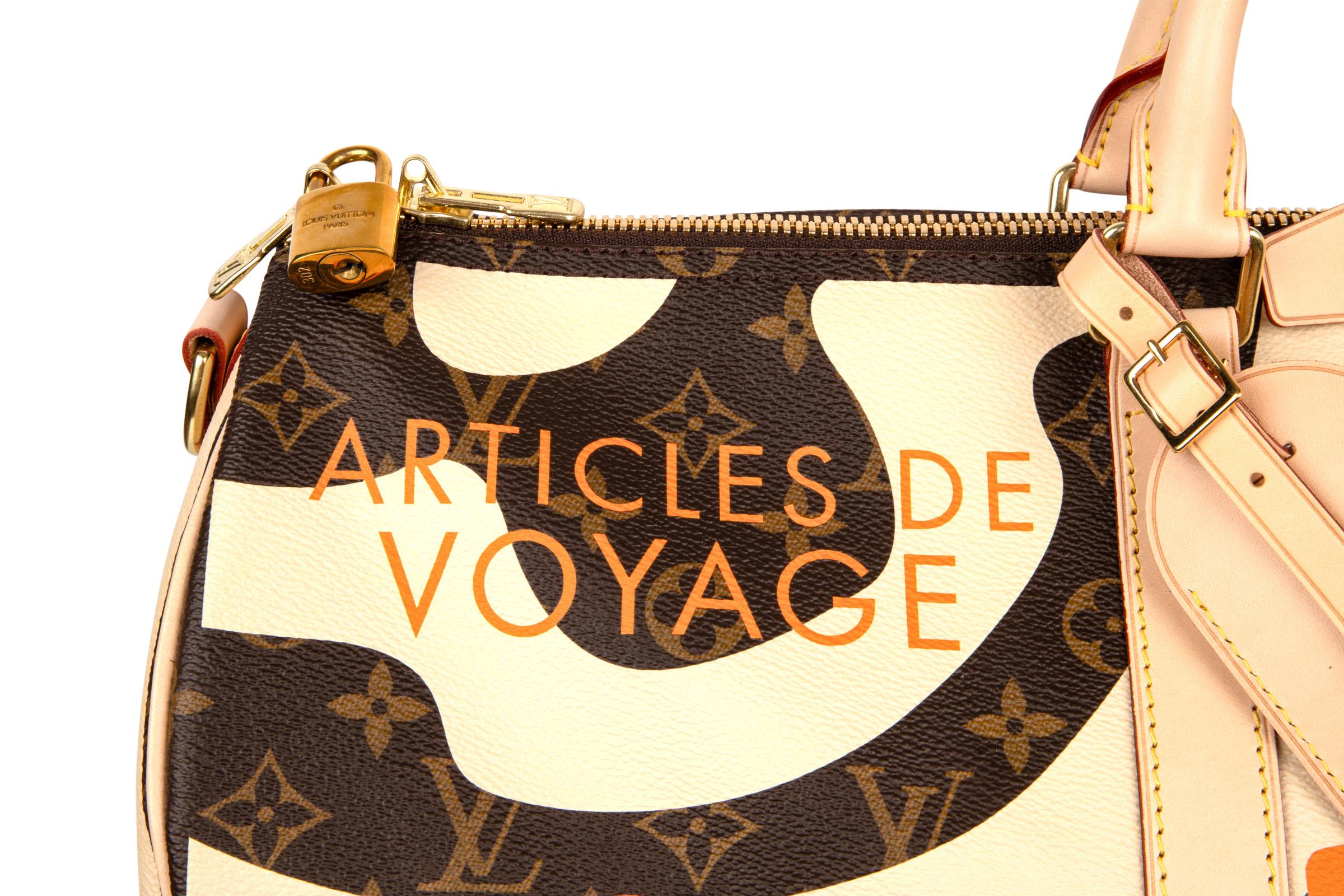 Louis Vuitton Bag Monogram Keepall Bandouliere Saint Barth Limited Edition 50 In New Condition In Miami, FL