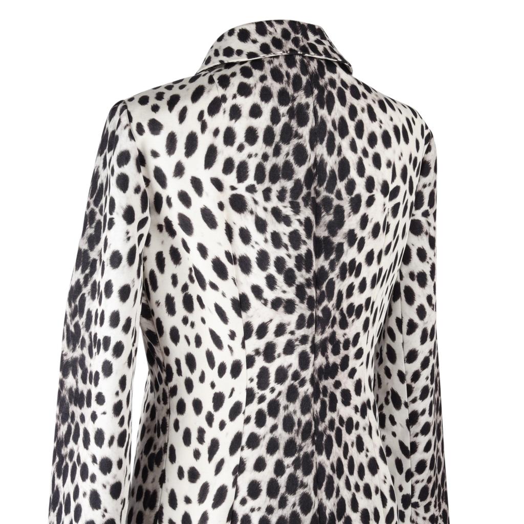 Christian Dior Coat Light Spring Leopard Print fits 8 2