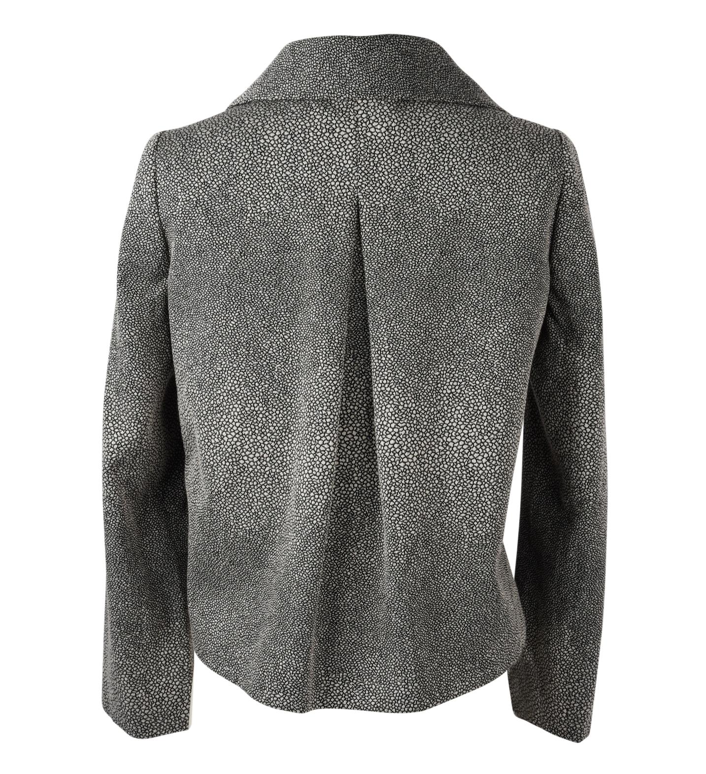 Giorgio Armani Jacket Unique Stingray Print Black / Gray 38 / 6 New 3