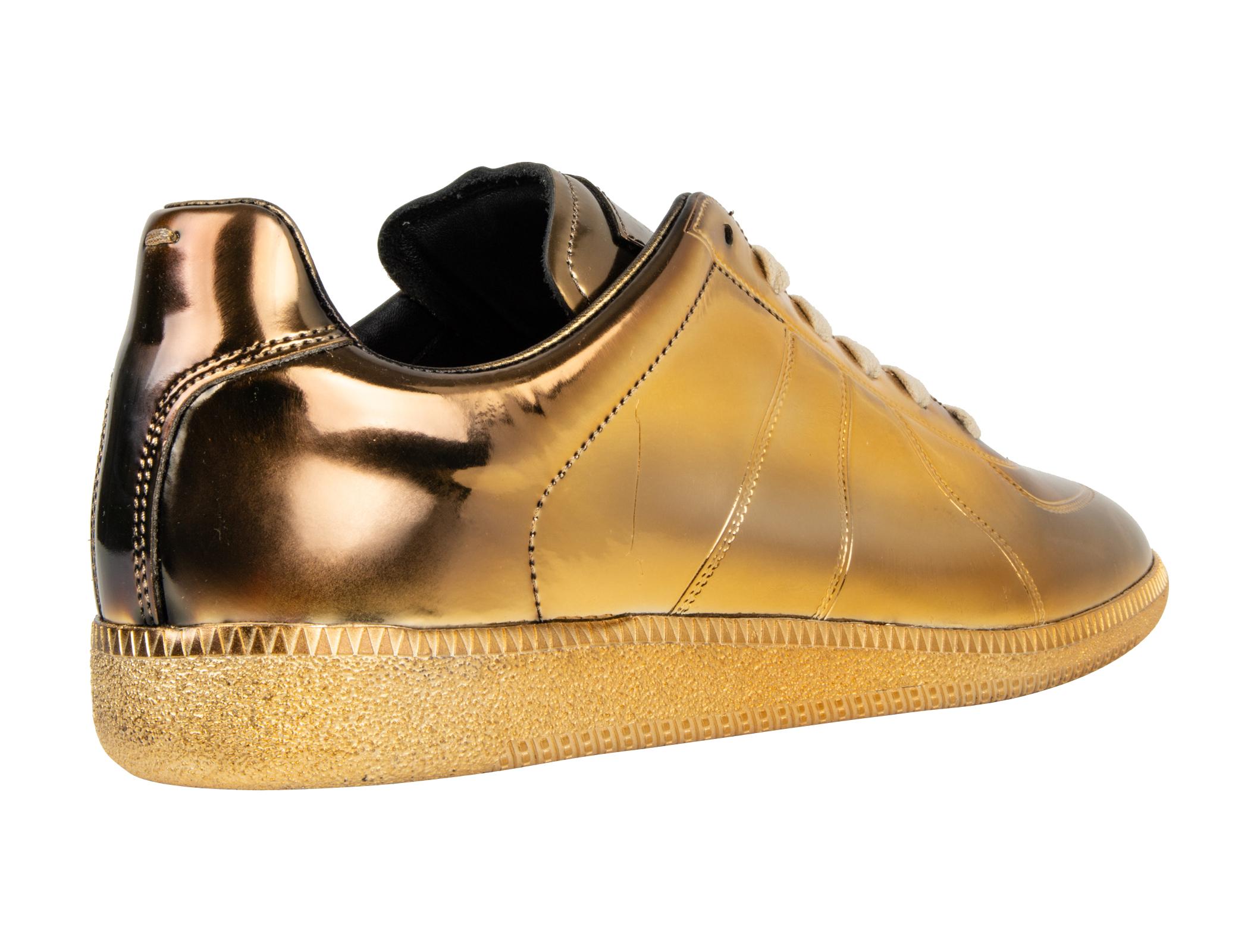 Maison Martin Margiela Men's Sneaker Gold Ombre Limited Edition 43 For Sale 1