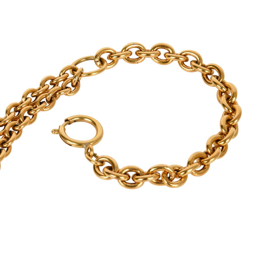 chanel belt gold chain