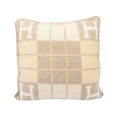 Hermes Kissen Avalon III PM Signature H Coco und Camomille Throw Pillow