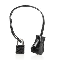 Hermes Birkin 40 Bag Black Porosus Crocodile Palladium