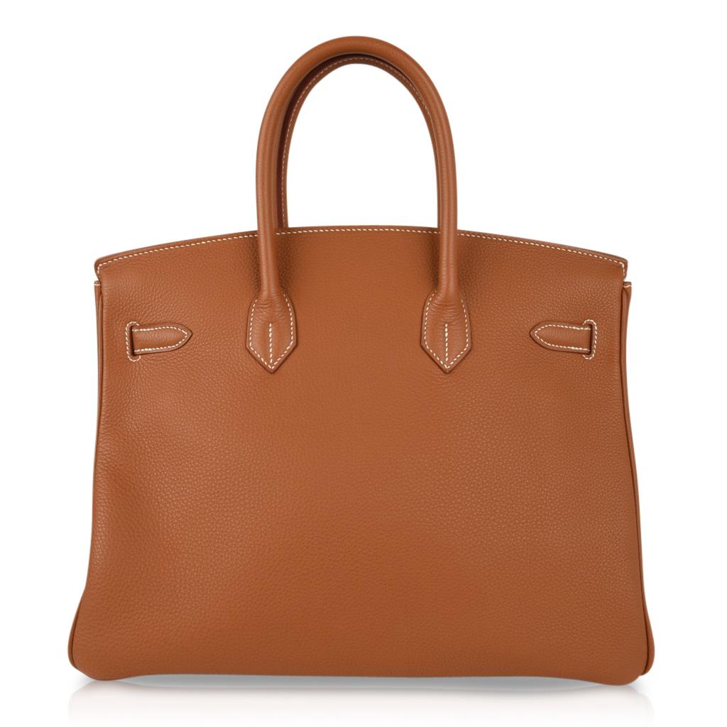 Hermes Birkin 35 Bag Gold Togo Gold Hardware Iconic CLassic 2