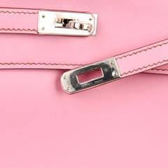 Hermes Kelly Danse 5P Pink Swift Palladium
