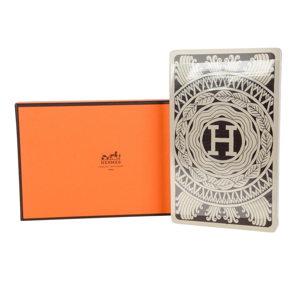Hermes Playing Cards Les 4 Mondes Set 2 Decks New In New Condition In Miami, FL