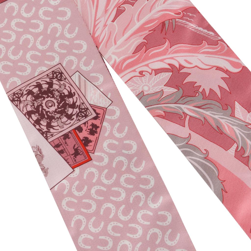  Ensemble de 2 pièces Hermès Twilly Cheval Phoenix rose couleur rose  Pour femmes 