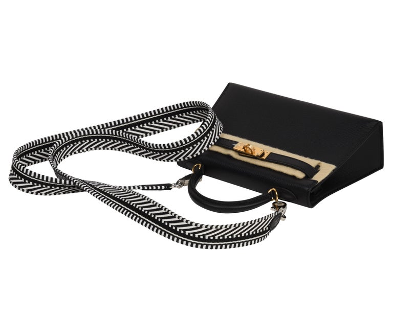 Hermes Bag Strap Sangle Cavale 25 MM Gold / Ecru Swift Gold – Mightychic