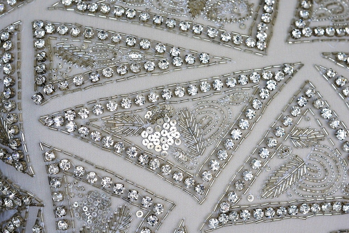 crystal diamante dress