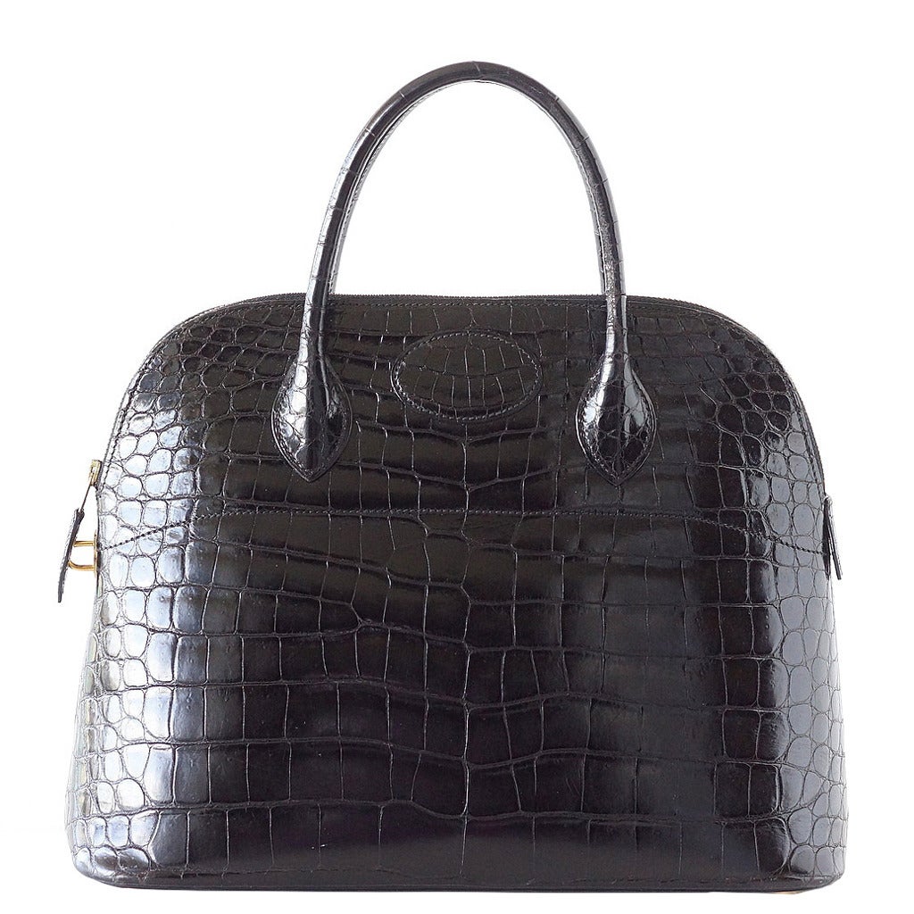 hermes bolide crocodile