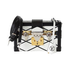 LOUIS VUITTON Petite MALLE Epi Trunk bag White Limited Editon Sold Out