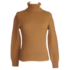 LORO PIANA sweater plush cashmere turtleneck 42 fits 4-6