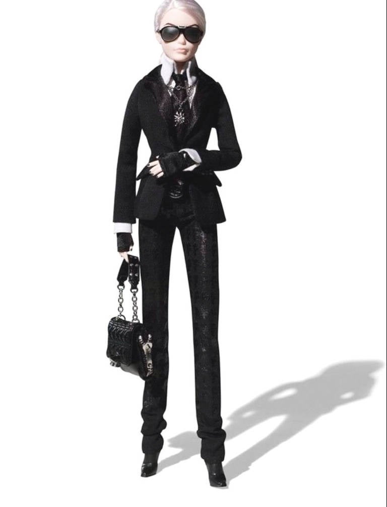 karl lagerfeld barbie for sale