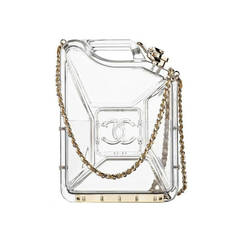 CHANEL bag Jerry Can clear Plexi Limited Edition 2015 Cruise crazy fabulous