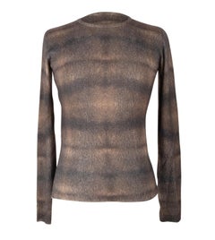 Lucien Pellat-Finet Top Cashmere and Silk M Gorgeous Print Muted Colours M