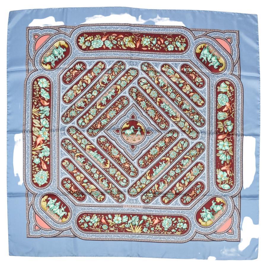 Hermes Qalamdan Vintage Scarf Silk Beauty For Sale at 1stDibs hermes